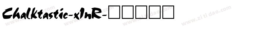 Chalktastic-x1nR字体转换