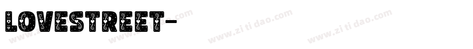 Lovestreet字体转换