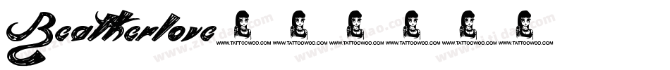 Beatherlove字体转换