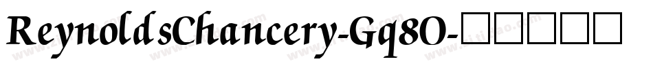 ReynoldsChancery-Gq8O字体转换