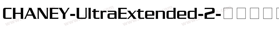 CHANEY-UltraExtended-2字体转换