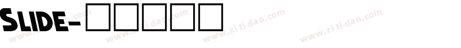 Slide字体转换