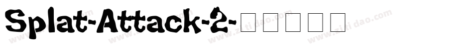 Splat-Attack-2字体转换