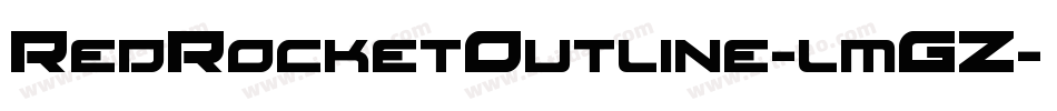 RedRocketOutline-lmGZ字体转换