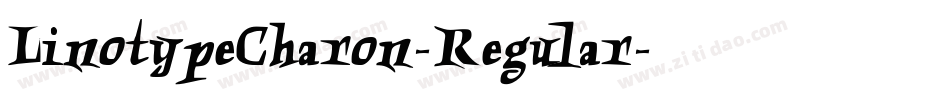 LinotypeCharon-Regular字体转换