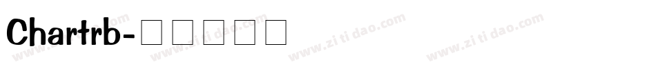 Chartrb字体转换
