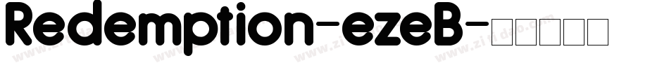 Redemption-ezeB字体转换
