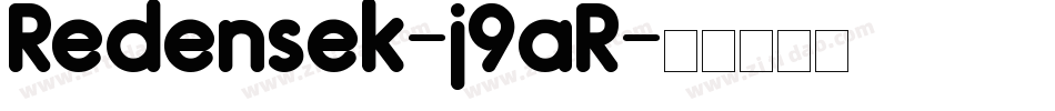 Redensek-j9aR字体转换
