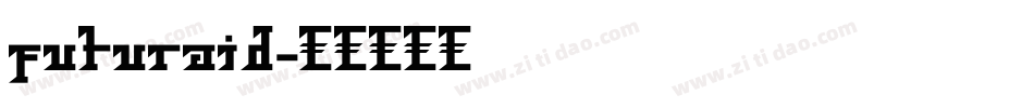 futuraid字体转换