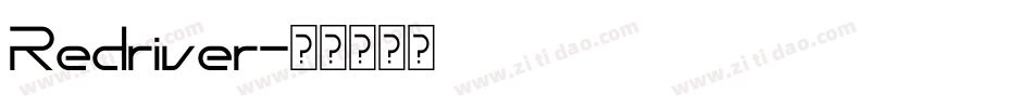 Redriver字体转换