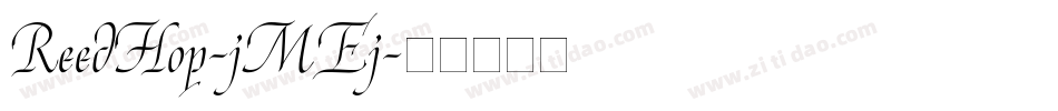 ReedHop-jMEj字体转换