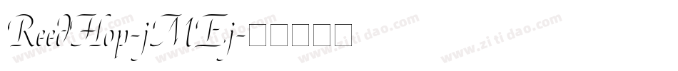 ReedHop-jMEj字体转换