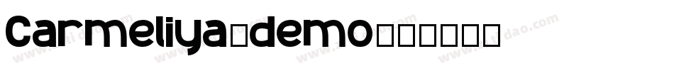 Carmeliya_demo字体转换