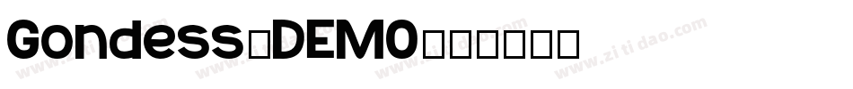 Gondess_DEMO字体转换