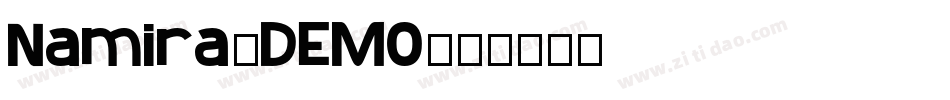 Namira_DEMO字体转换