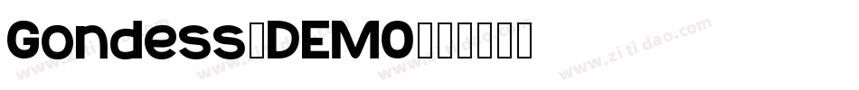 Gondess_DEMO字体转换