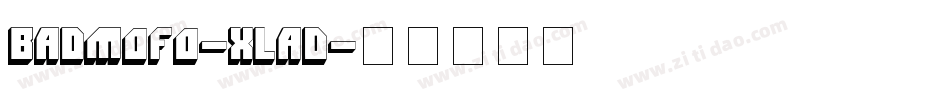 BadMofo-xLa0字体转换
