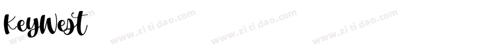 KeyWest字体转换