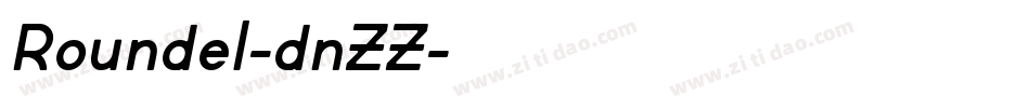 Roundel-dnZZ字体转换
