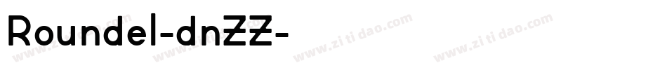 Roundel-dnZZ字体转换