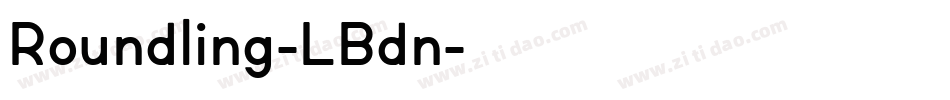 Roundling-LBdn字体转换