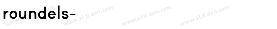 roundels字体转换