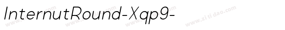 InternutRound-Xqp9字体转换 InternutRound-Xqp9字体转换