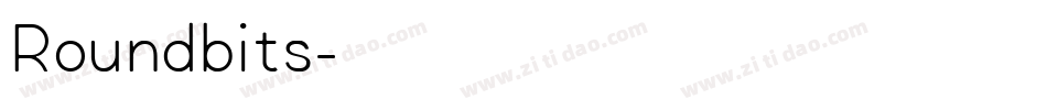 Roundbits字体转换