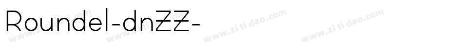 Roundel-dnZZ字体转换