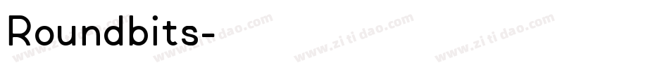 Roundbits字体转换