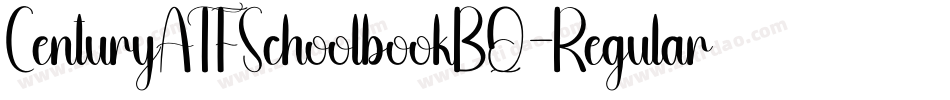 CenturyATFSchoolbookBQ-Regular字体转换