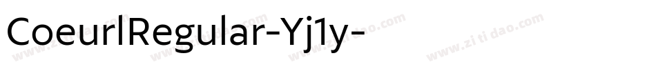 CoeurlRegular-Yj1y字体转换