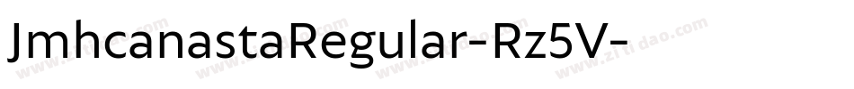 JmhcanastaRegular-Rz5V字体转换