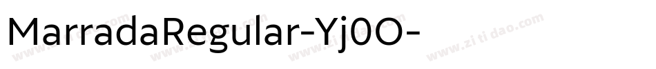 MarradaRegular-Yj0O字体转换
