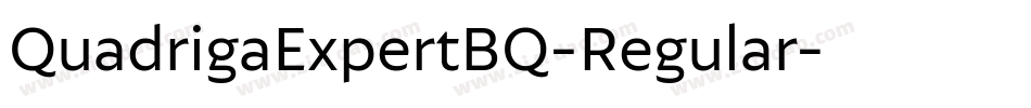 QuadrigaExpertBQ-Regular字体转换