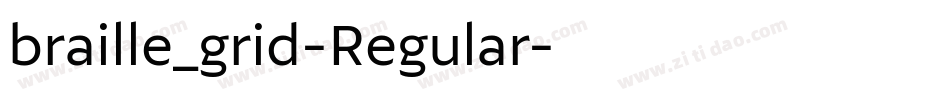 braille_grid-Regular字体转换