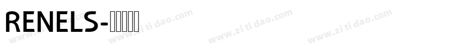 RENELS字体转换