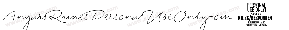 AngarsRunesPersonalUseOnly-om0a字体转换 AngarsRunesPersonalUseOnly-om0a字体转换