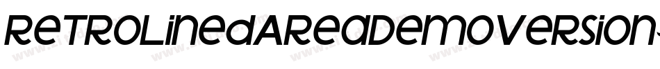 RetroLinedAreaDemoVersion-oy7x字体转换 RetroLinedAreaDemoVersion-oy7x字体转换
