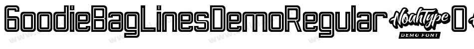 GoodieBagLinesDemoRegular-O62P字体转换