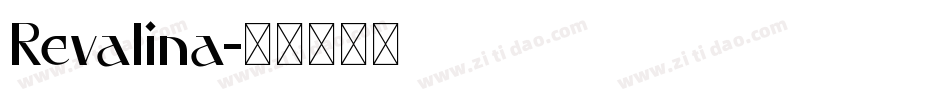 Revalina字体转换