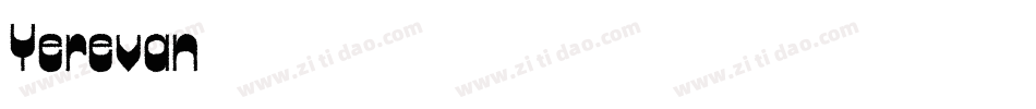 Yerevan字体转换