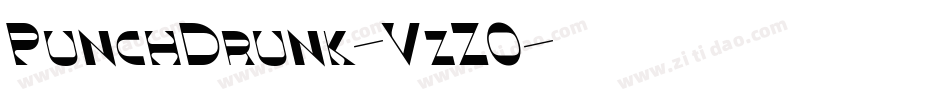PunchDrunk-VzZ0字体转换