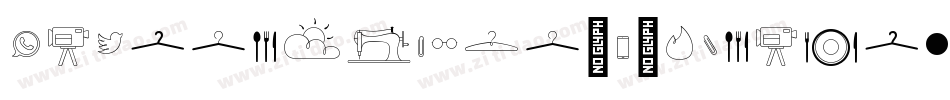 SuRealDingbats-VolumeOne字体转换