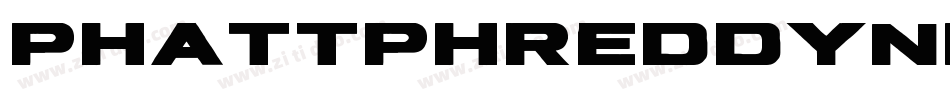 PhattPhreddyNf-19x4字体转换