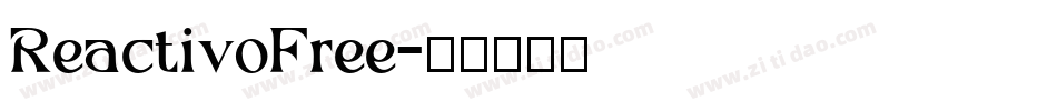ReactivoFree字体转换