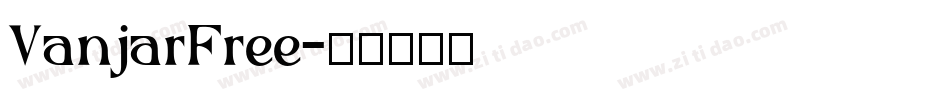 VanjarFree字体转换