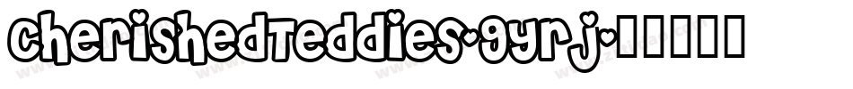 CherishedTeddies-9Yrj字体转换