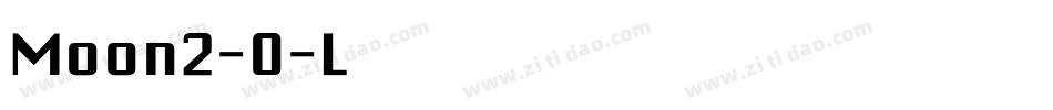 Moon2-0-Light-3字体转换