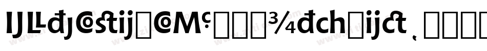 ExtensionBoldItalic字体转换